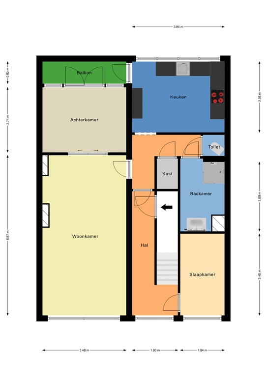 mediumsize floorplan